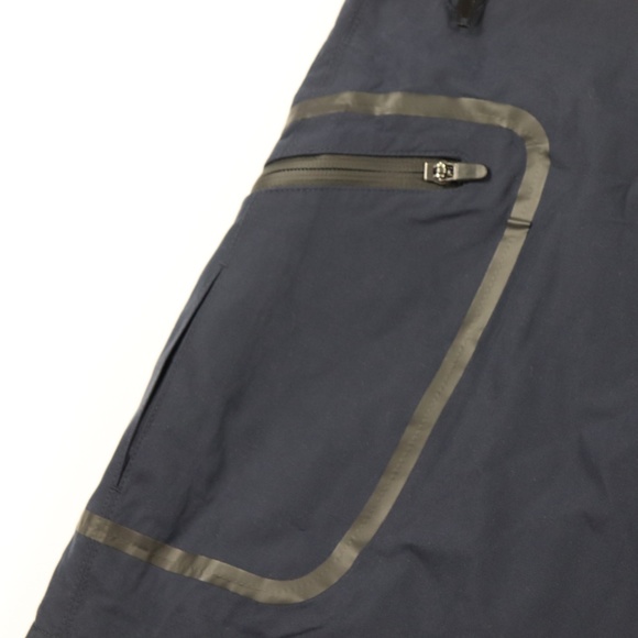 Theory Mens 36 Casual Hiking Shorts Navy Blue - Picture 4 of 7